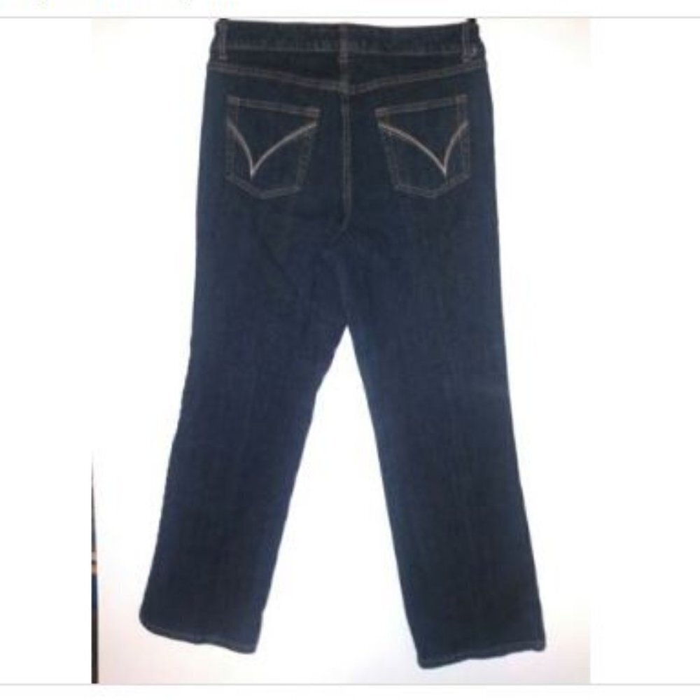 Venezia Lane Bryant Womens Jeans Stretch boot dark